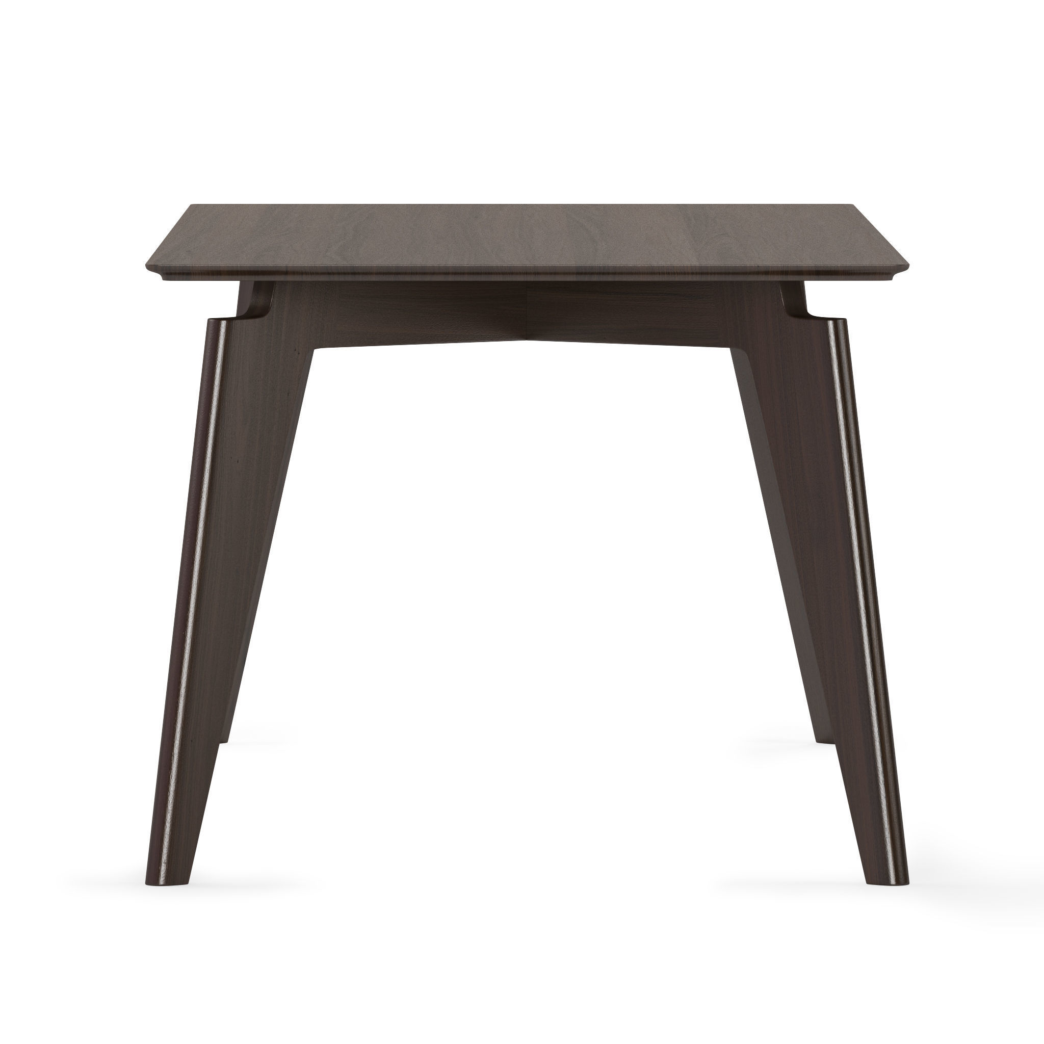 Takushi dining table Low-poly 3D model_2