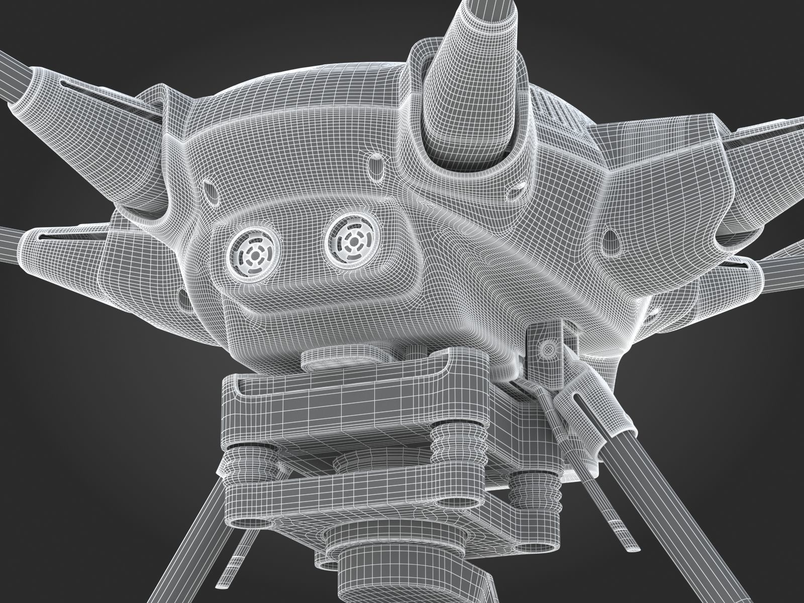 Yuneec H520 3D model_22