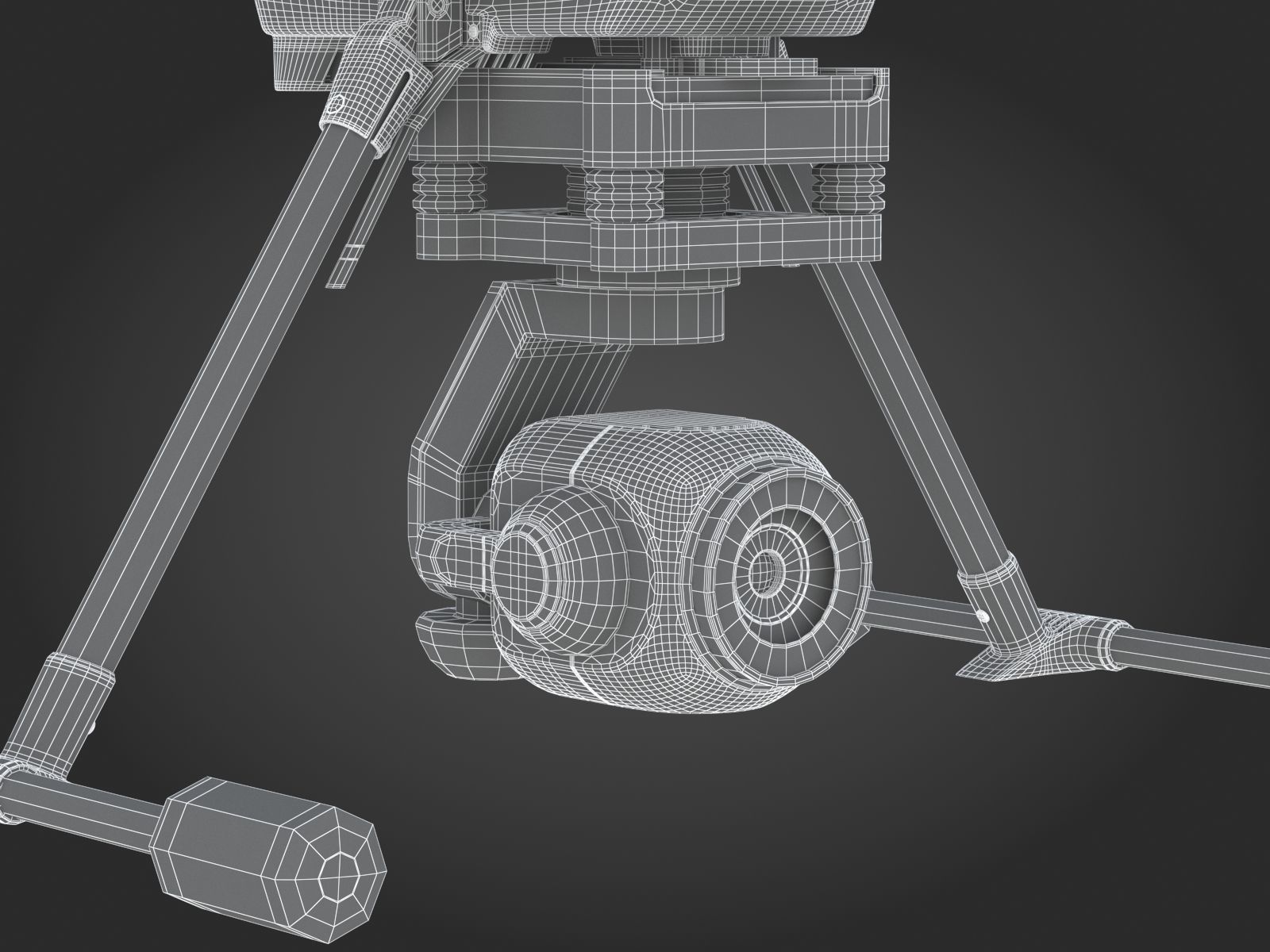 Yuneec H520 3D model_25