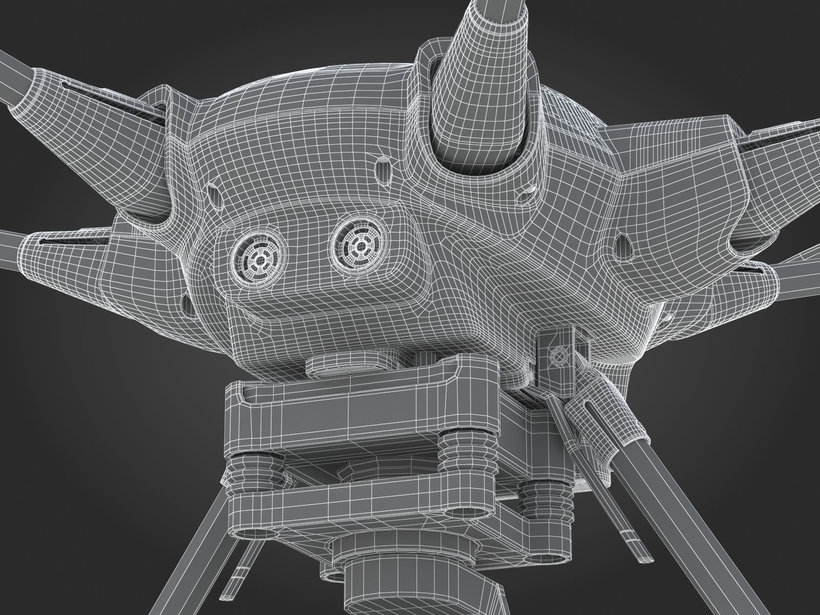 Yuneec H520 3D model_21