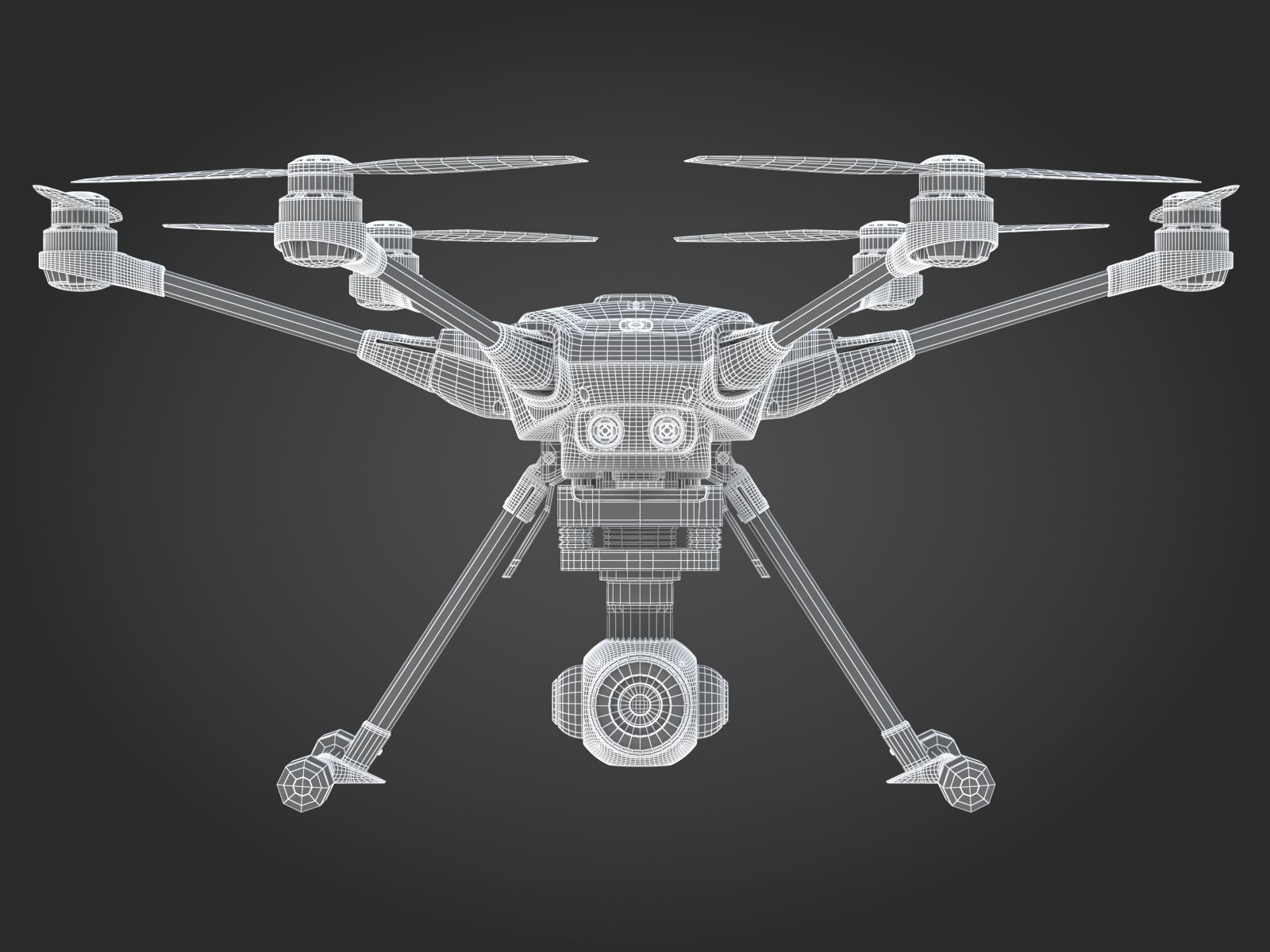 Yuneec H520 3D model_17