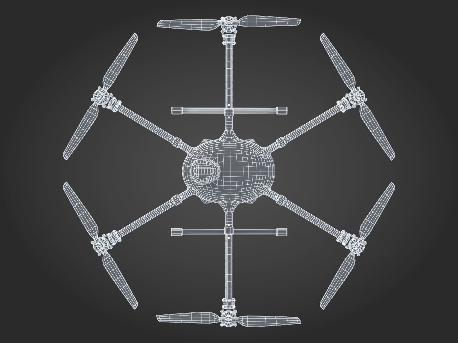 Yuneec H920 Plus  3D model_18