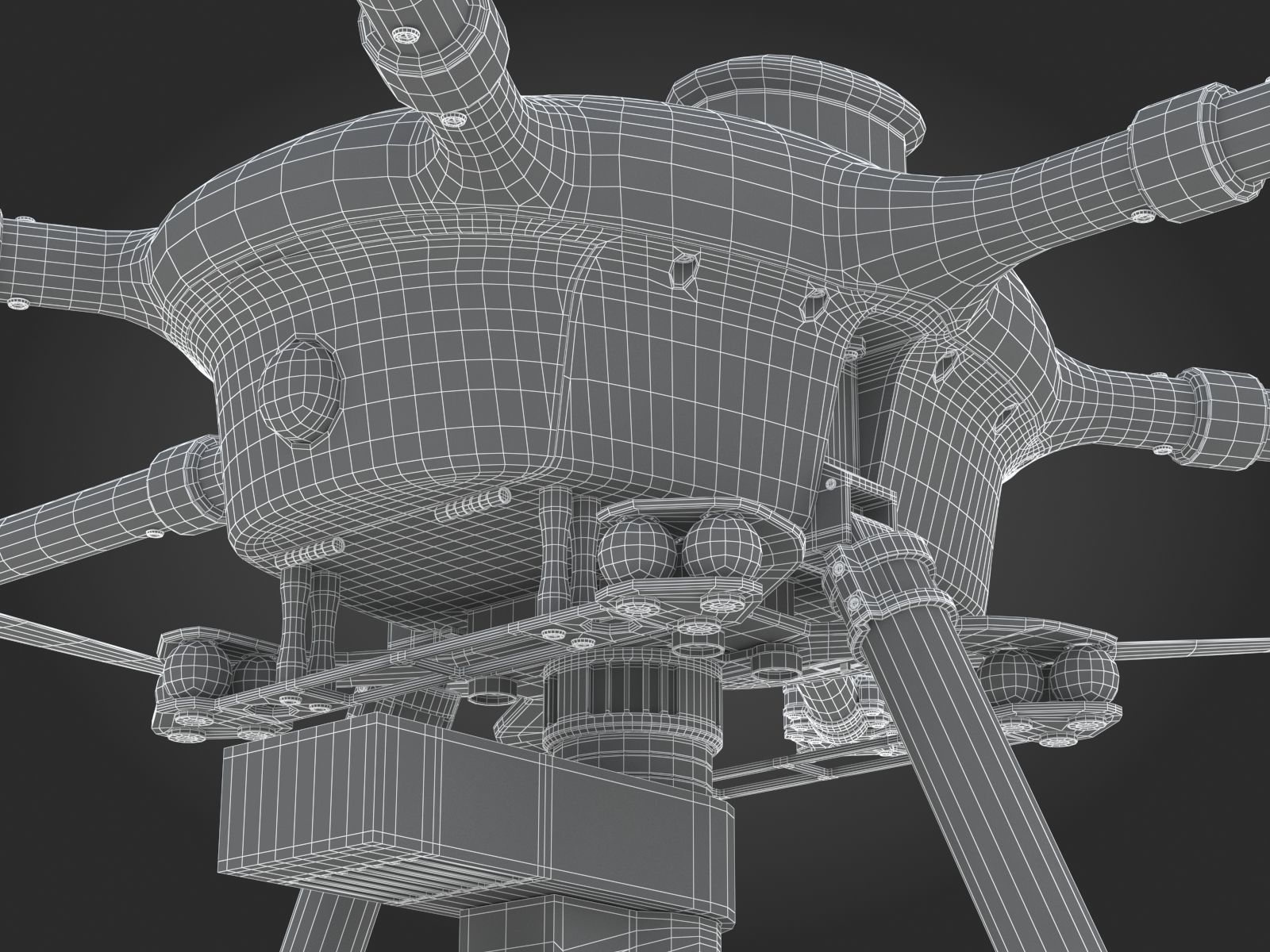 Yuneec H920 Plus  3D model_29