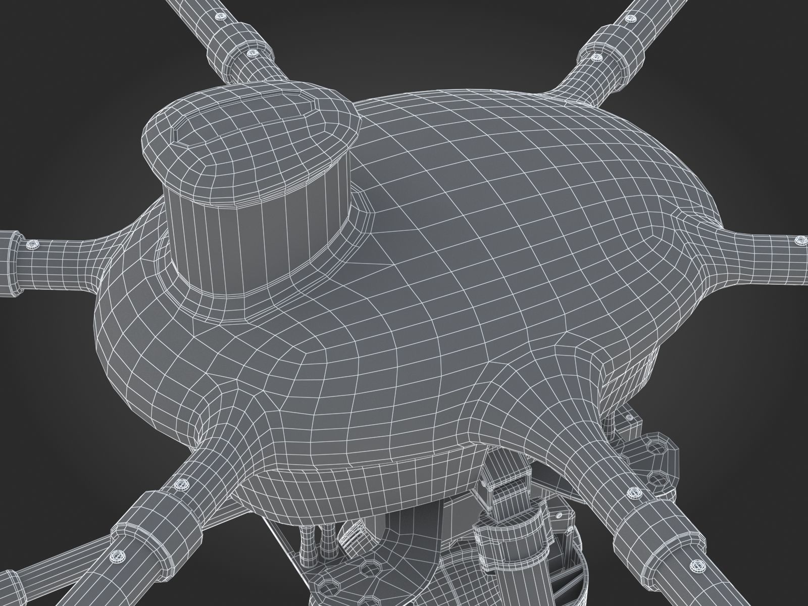 Yuneec H920 Plus  3D model_23