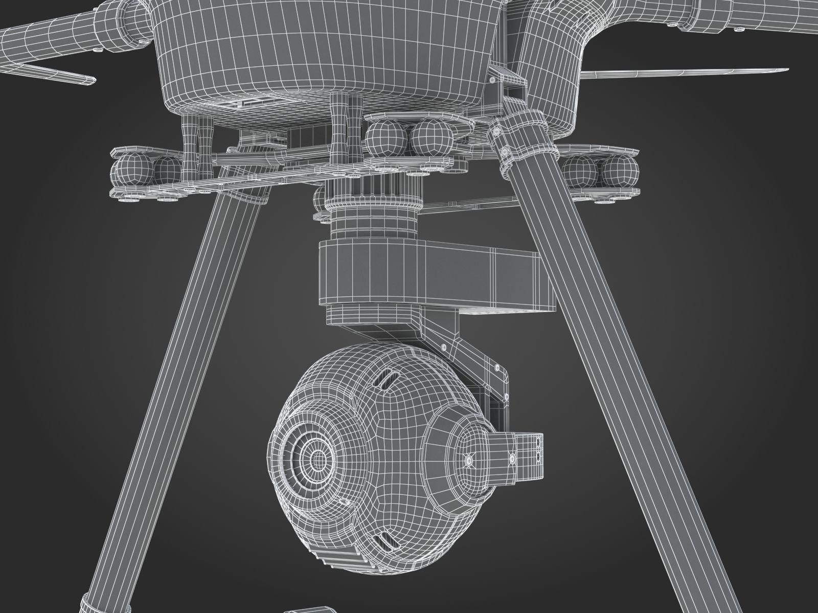 Yuneec H920 Plus  3D model_21