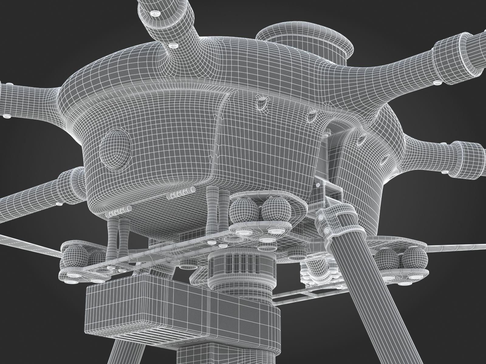 Yuneec H920 Plus  3D model_27