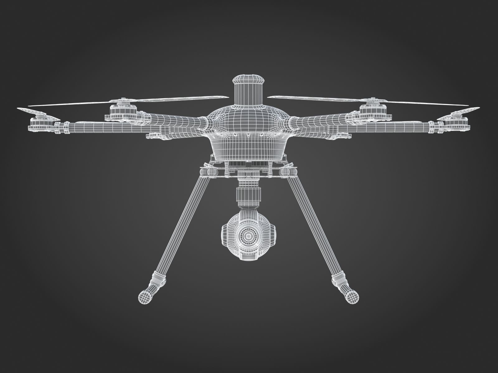 Yuneec H920 Plus  3D model_22