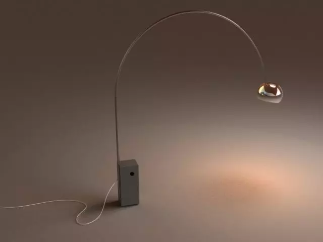 arc lamp 3D model_0