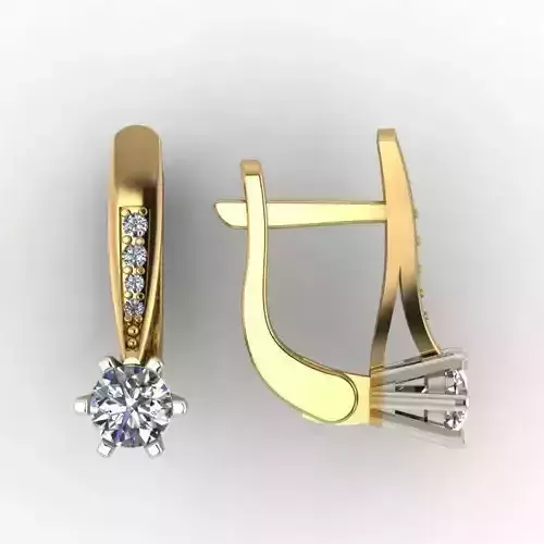 Earrings with Diamonds