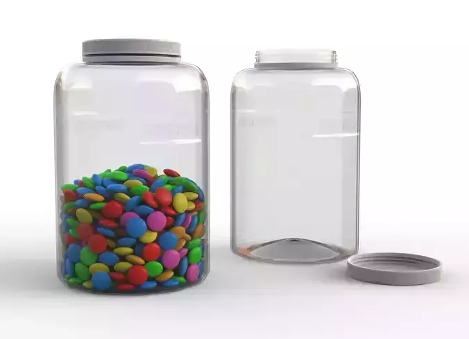 Candy Bottle 3D model