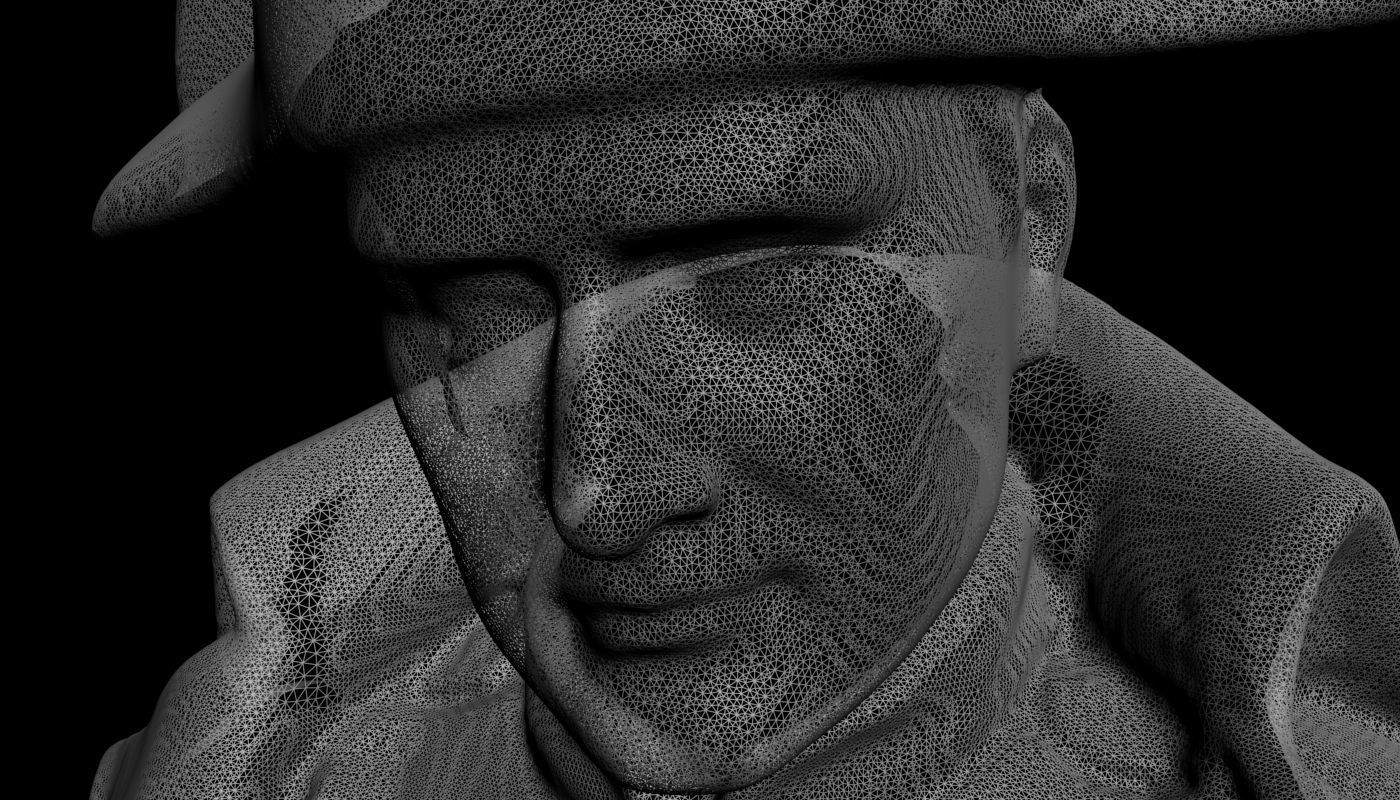 Napoleon Bust 3D model_5