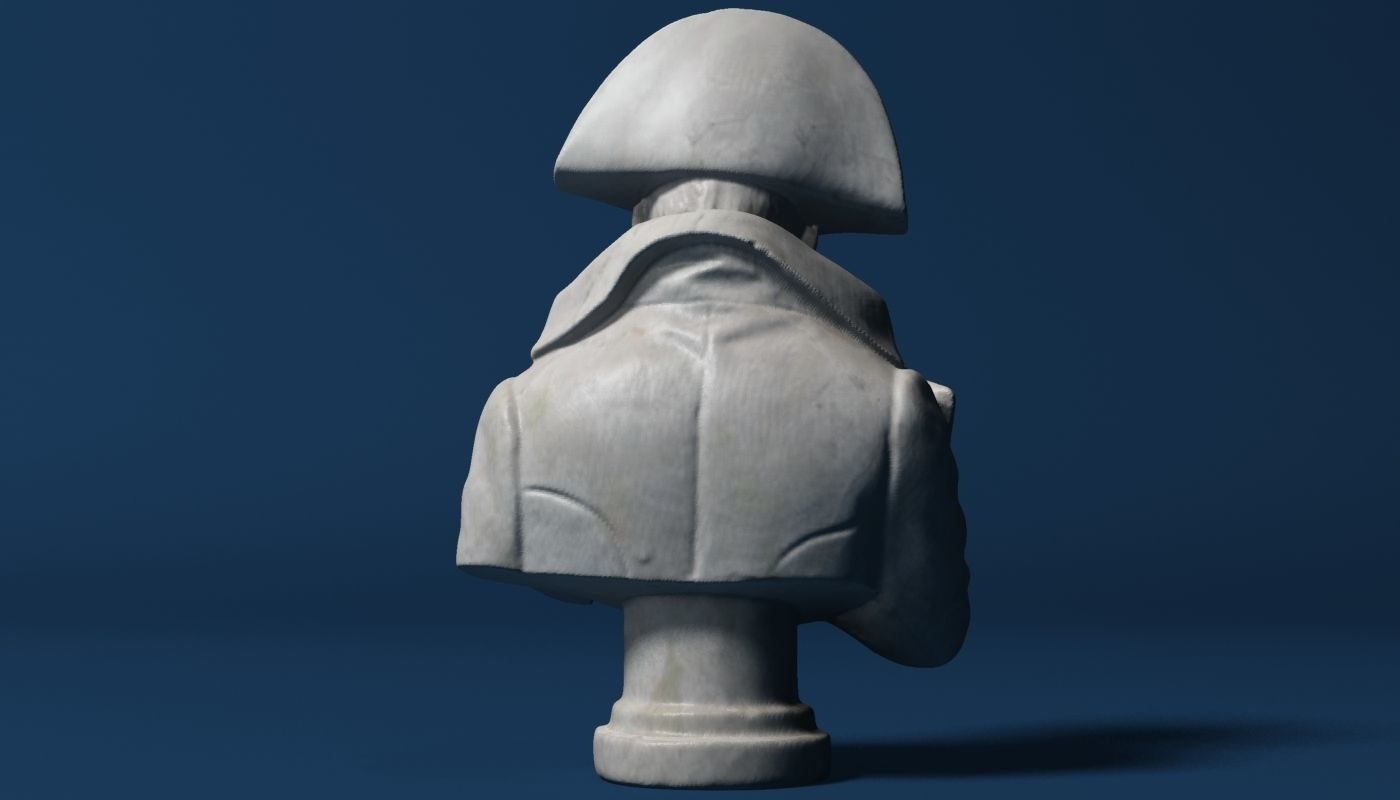 Napoleon Bust 3D model_3