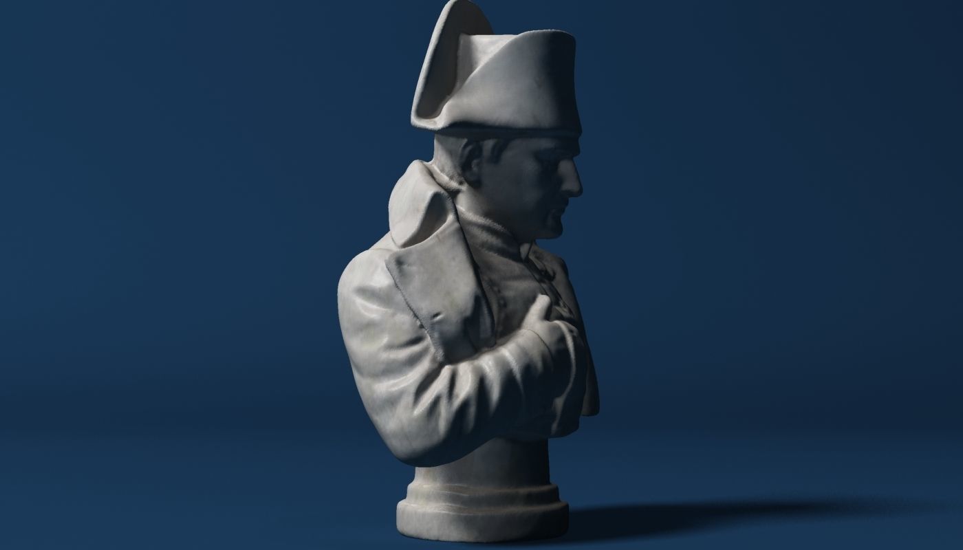 Napoleon Bust 3D model_2