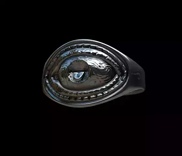 Grimace eye ring