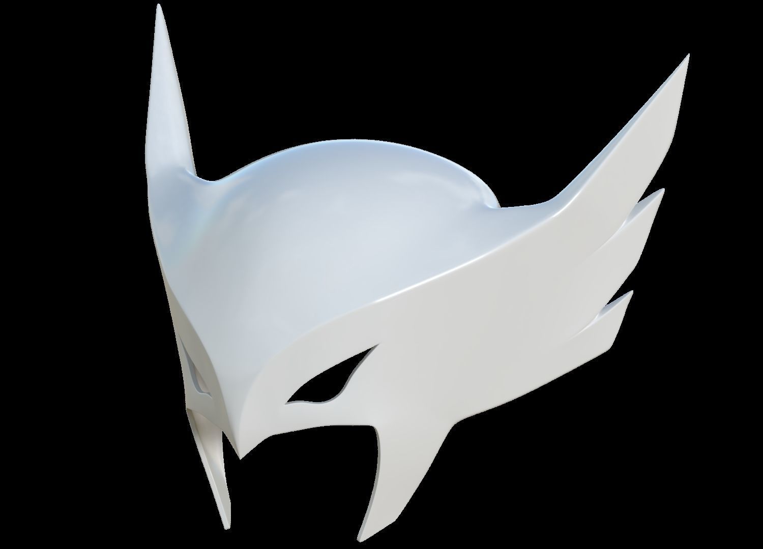 Justice League Hawkgirl helmet for 3D Print 3D print model_5