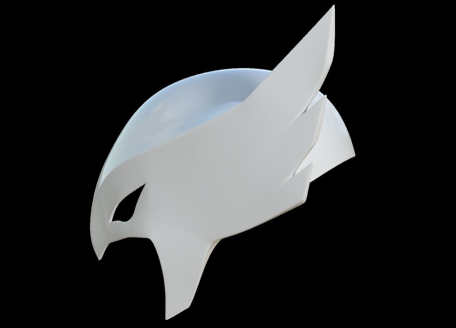 Justice League Hawkgirl helmet for 3D Print 3D print model_2