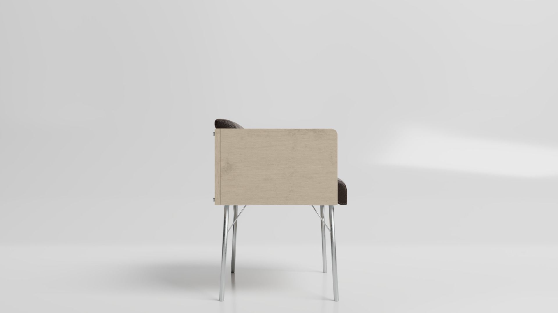 Lobby Chair 3D model_2