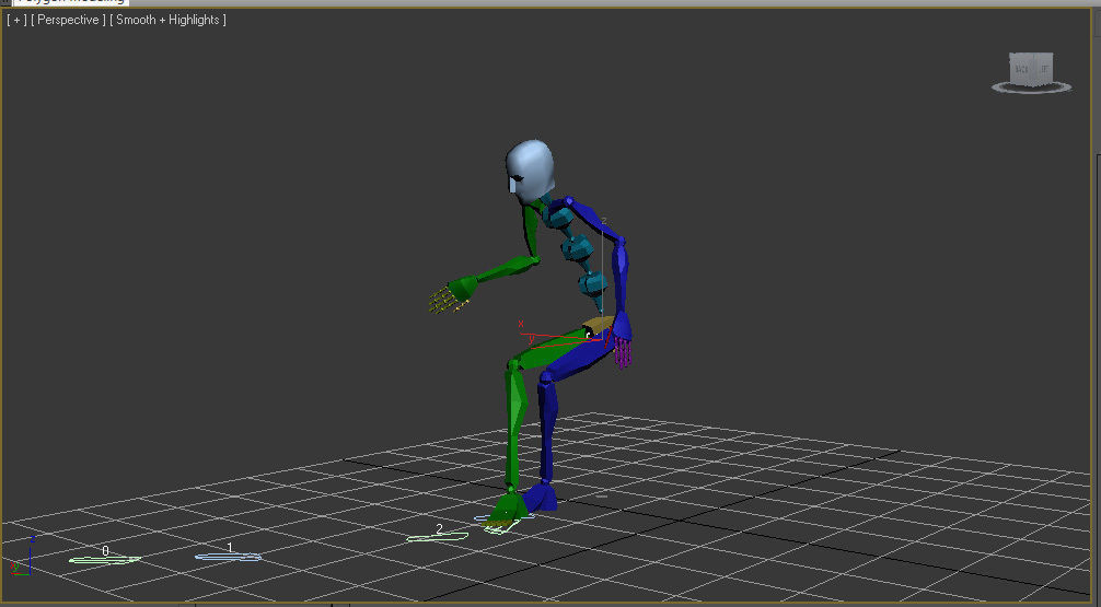 100 Looping Motion Capture Files 3D model_1