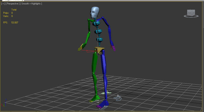 100 Looping Motion Capture Files 3D model