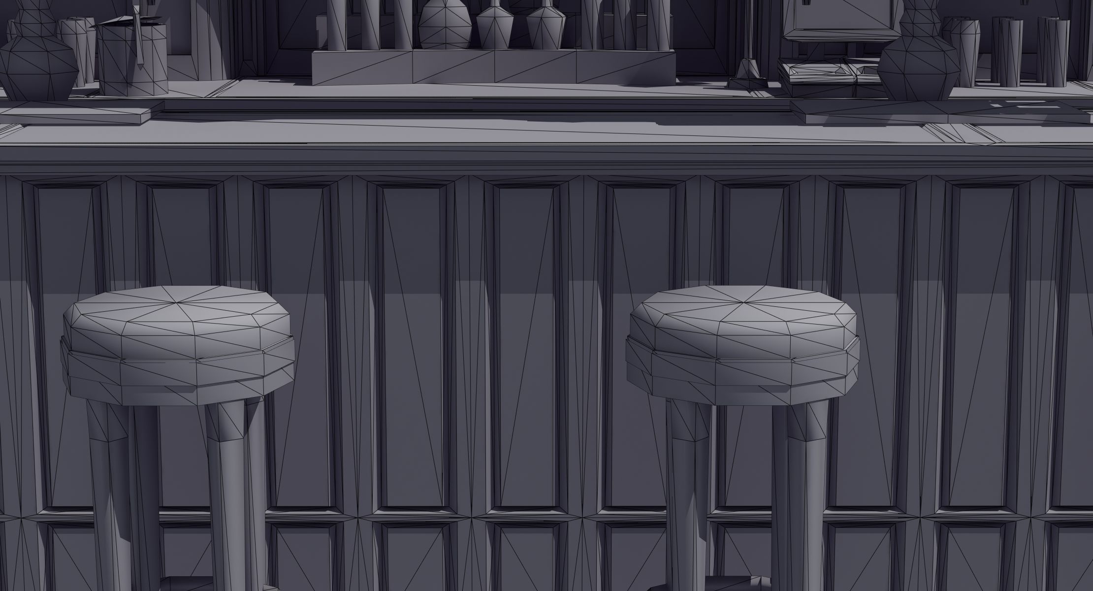 Saloon Bar 3D model_14