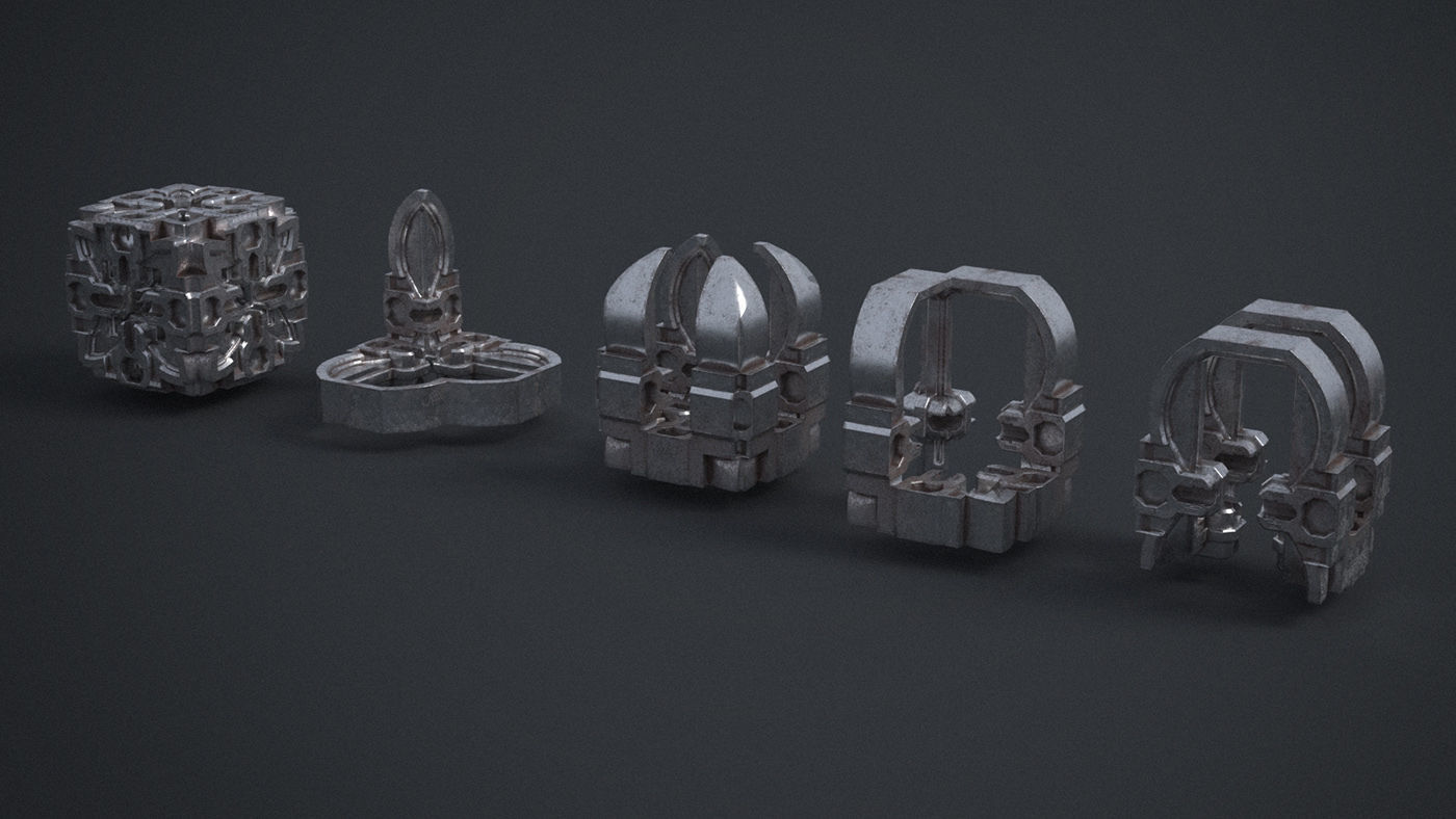 Junk Yard Kit - 50 plus 3d Elements 3D model_7