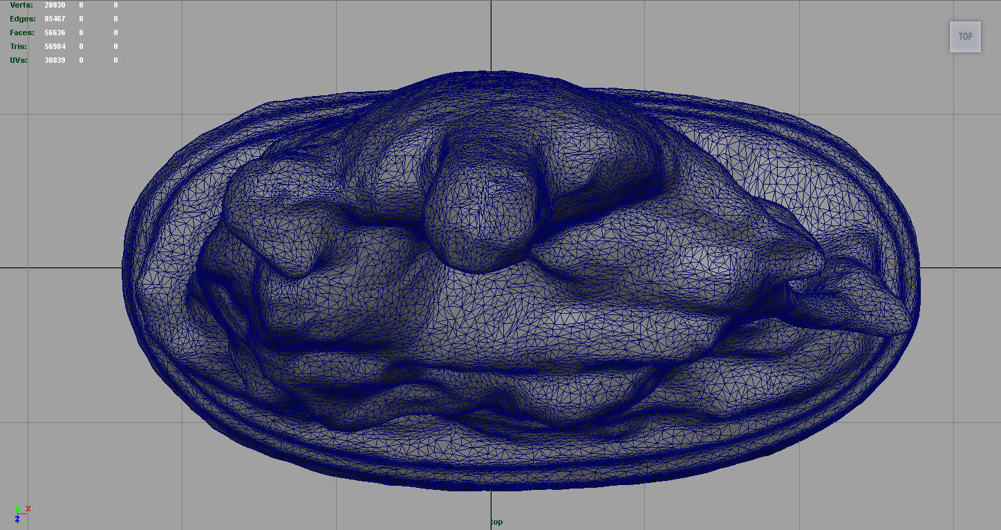 La Pieta di Michelangelo Low-poly 3D model_6