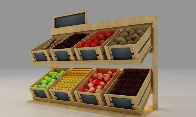 fruit box 3D print model