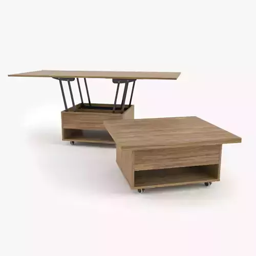 Table Coffee Como by Zegen 3D model Table Coffee Como by Zegen 3D model