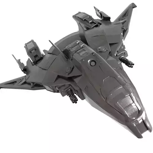 spaceship futuristic fighter jet