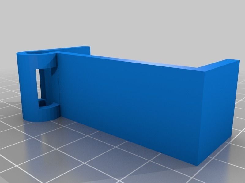 Filament shelf clip Free 3D print model_1