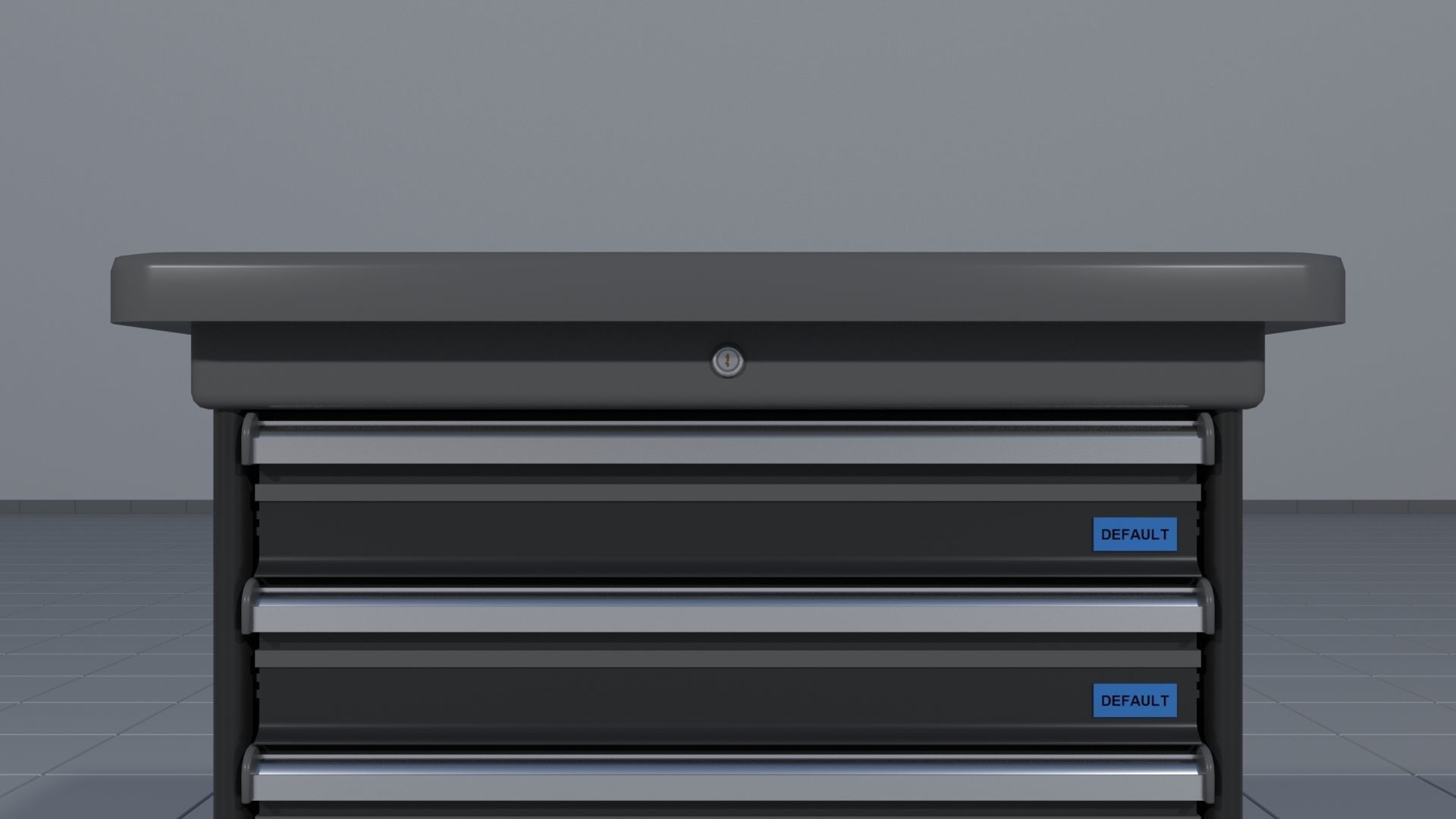 Laboratory shelves and desks 3D model_20