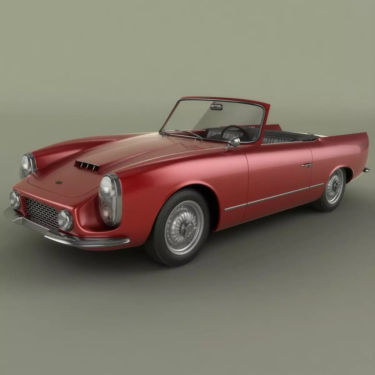 Rene Bonnet Le Mans 3D model