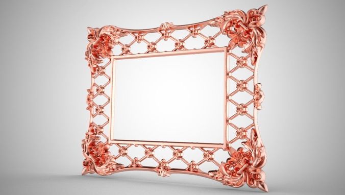 Frame Engraving 3D print model