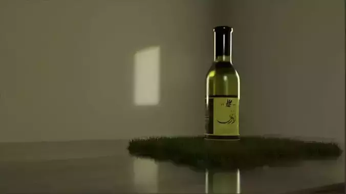 glass bottle 