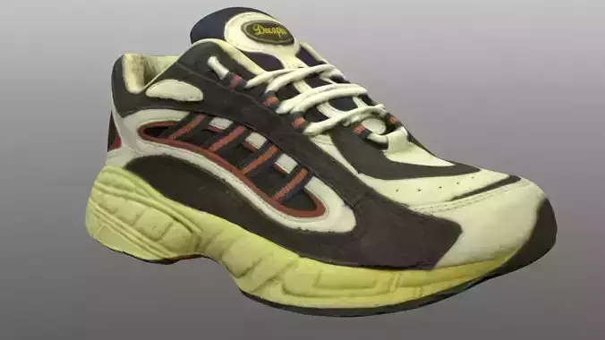 Old sneaker 3D model