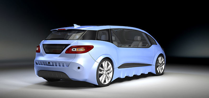 DOSCH 3D - Car Details - Autonomous Car 3D model_2