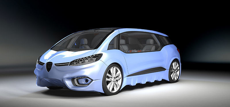 DOSCH 3D - Car Details - Autonomous Car 3D model_1