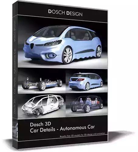 DOSCH 3D - Car Details - Autonomous Car