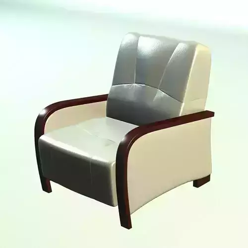 Armchair leather 0001