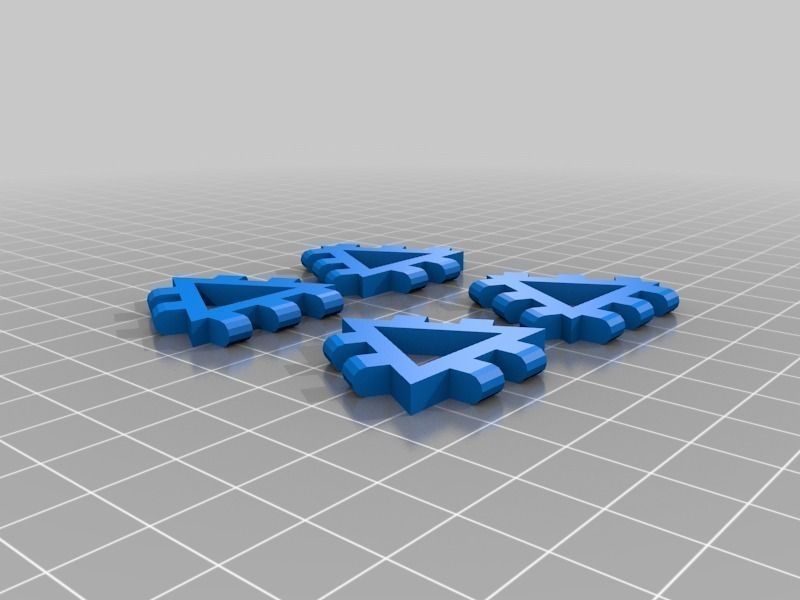 Polyhedra - Hinged Nets and Snap Tiles Free 3D print model_12