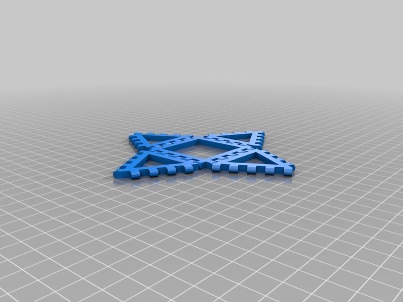Polyhedra - Hinged Nets and Snap Tiles Free 3D print model_9