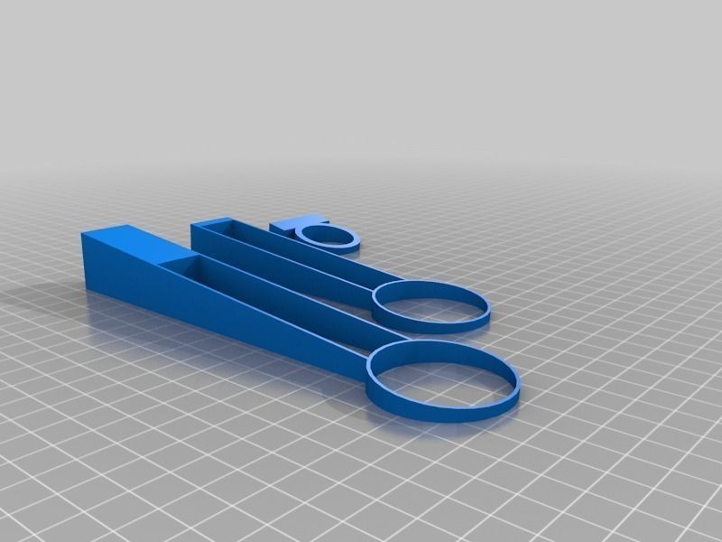 Helicopter challenge rings Free 3D print model_1