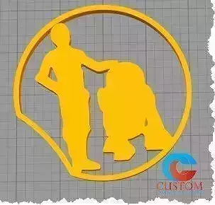 Disney Inspired Mouse Ear - C3PO and R2D2 3D print model 3D print model