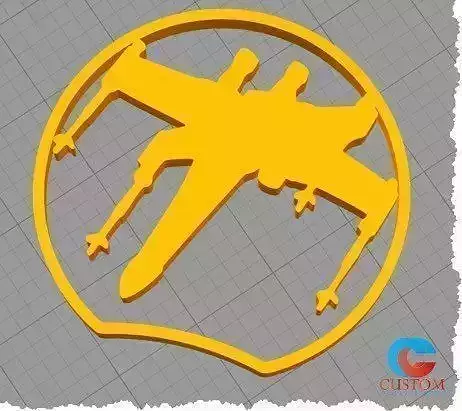 Disney Inspired Mouse Ear - Star Wars X-Wing 3D print model