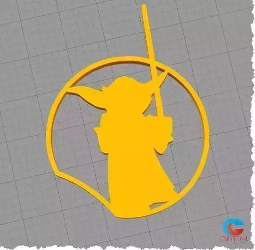 Disney Inspired Mouse Ear - Star Wars - YODA - 3D print model