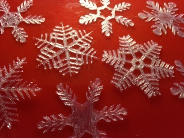 Snowflakes snowflake crafts for kids Free 3D print model_1