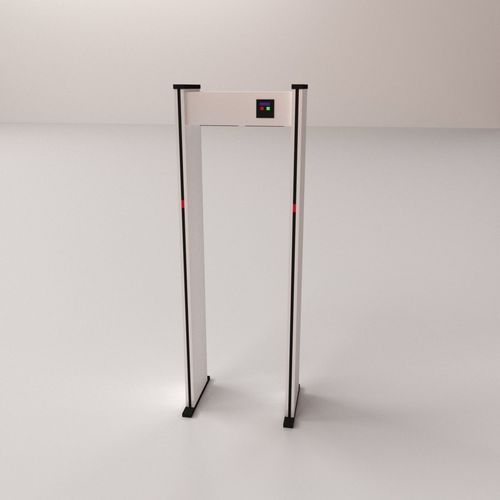 Metal Detector Gate 3D model