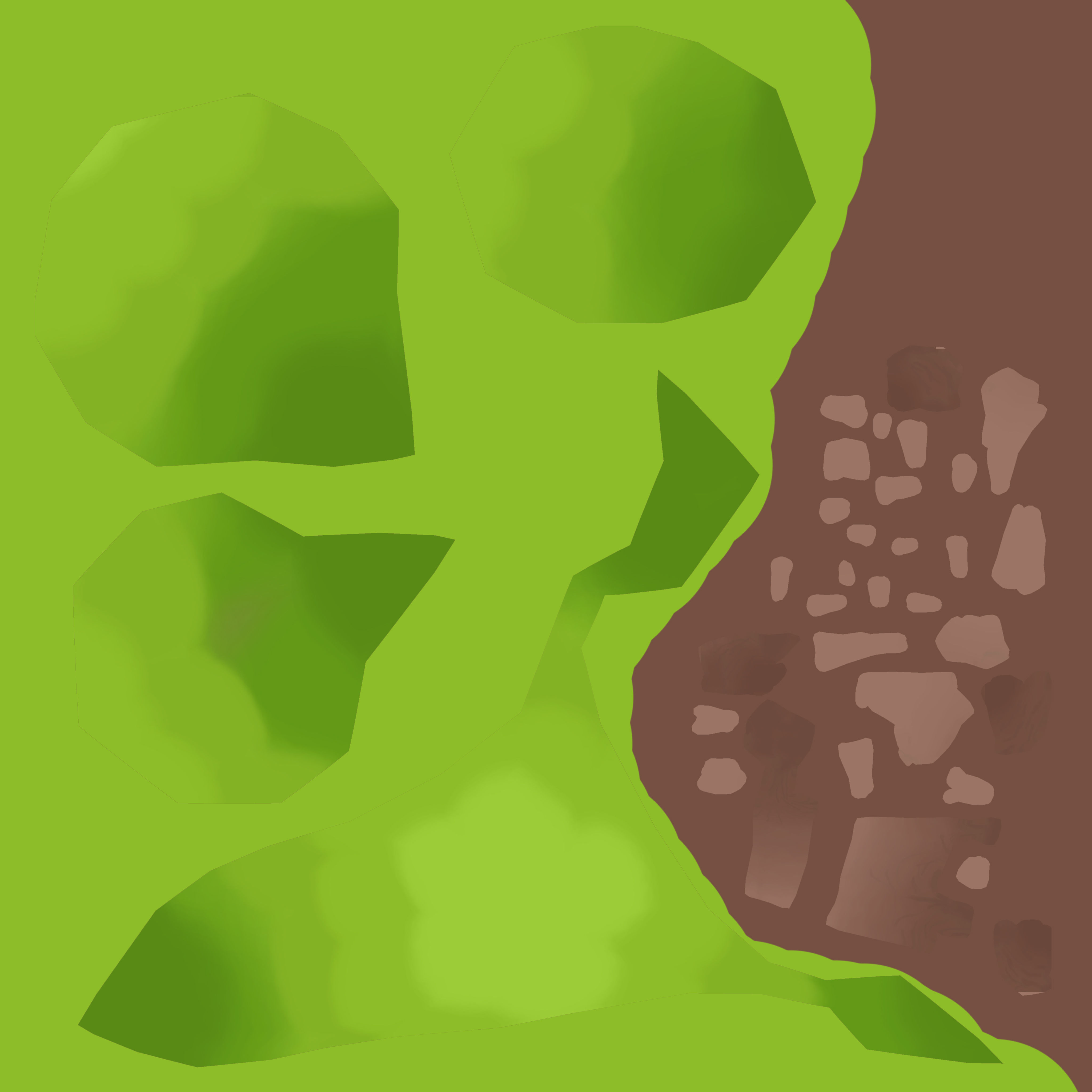 Cartoon Tree 3D model_4