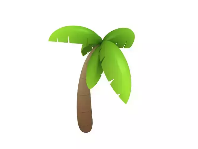 Coconut tree 3D model