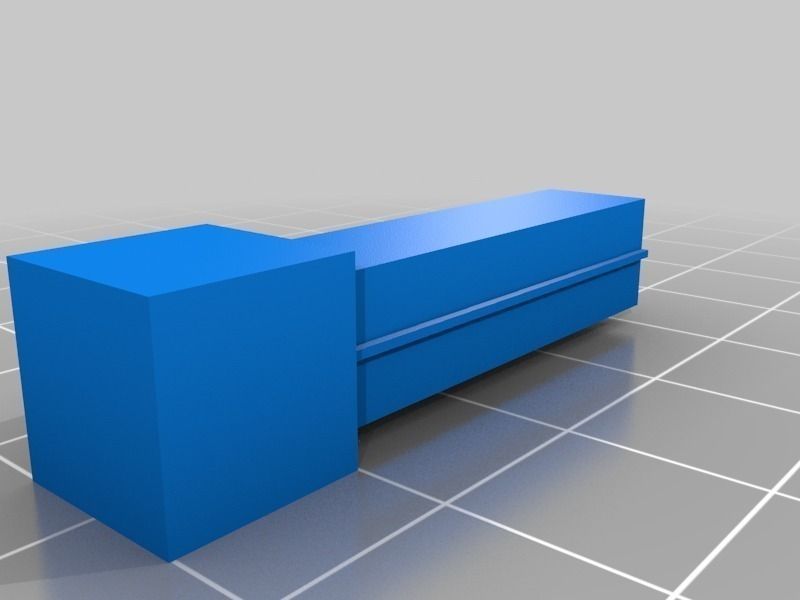 Connectors for aluminium bars Free 3D print model_1